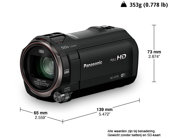 HD camcorder HC-V770