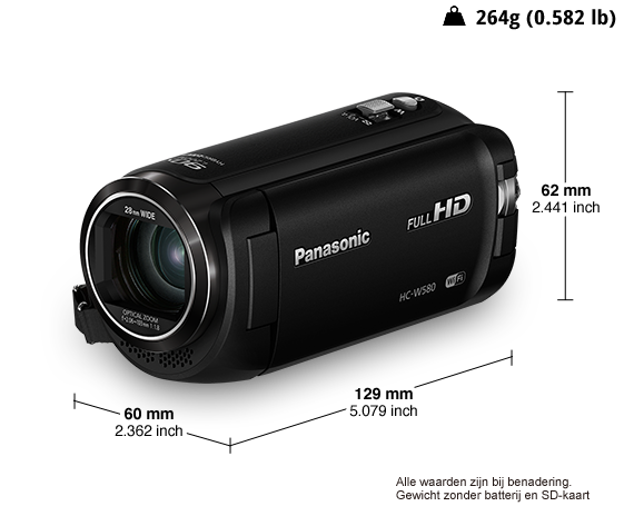 HD Camcorder HC-W580