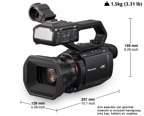 4K professionele camcorder HC-X2000