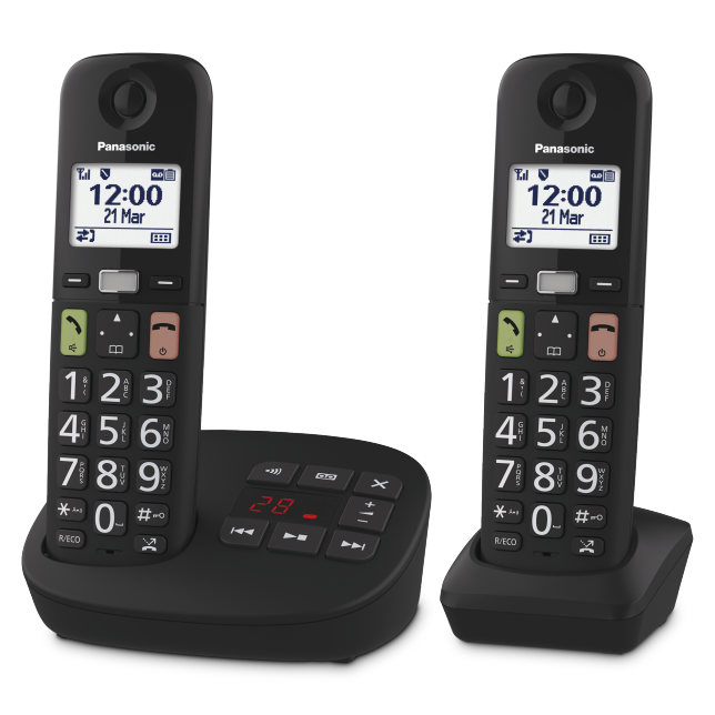 Foto van Digitaal draadloos antwoordapparaat KX-TGU132