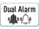 Dubbele alarmtimer