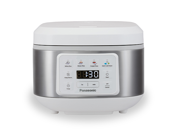 Foto van Rijstkoker en stomer van 1,5 liter (8 kopjes) met 4 automatische programma's