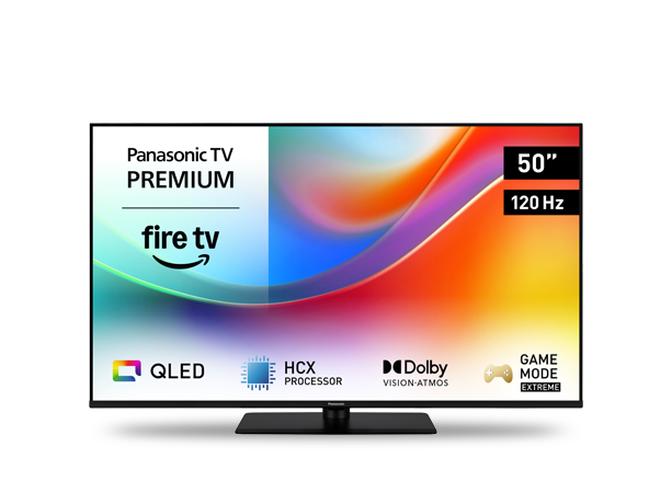 Foto van Panasonic W85B-serie 4K QLED Smart-tv met Fire TV