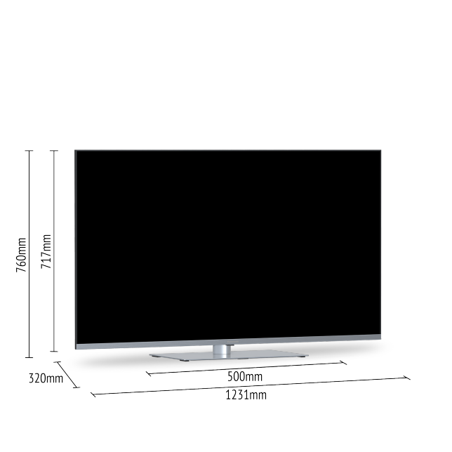 Foto van Smart TV LED HDR 4K de matriz completa de 55 pulgadas TV-55W93AE9