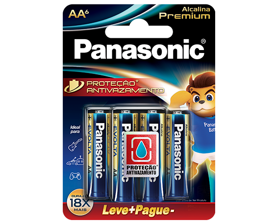 PILHA ALCALINA PREMIUM AA - LR6EGR/6B