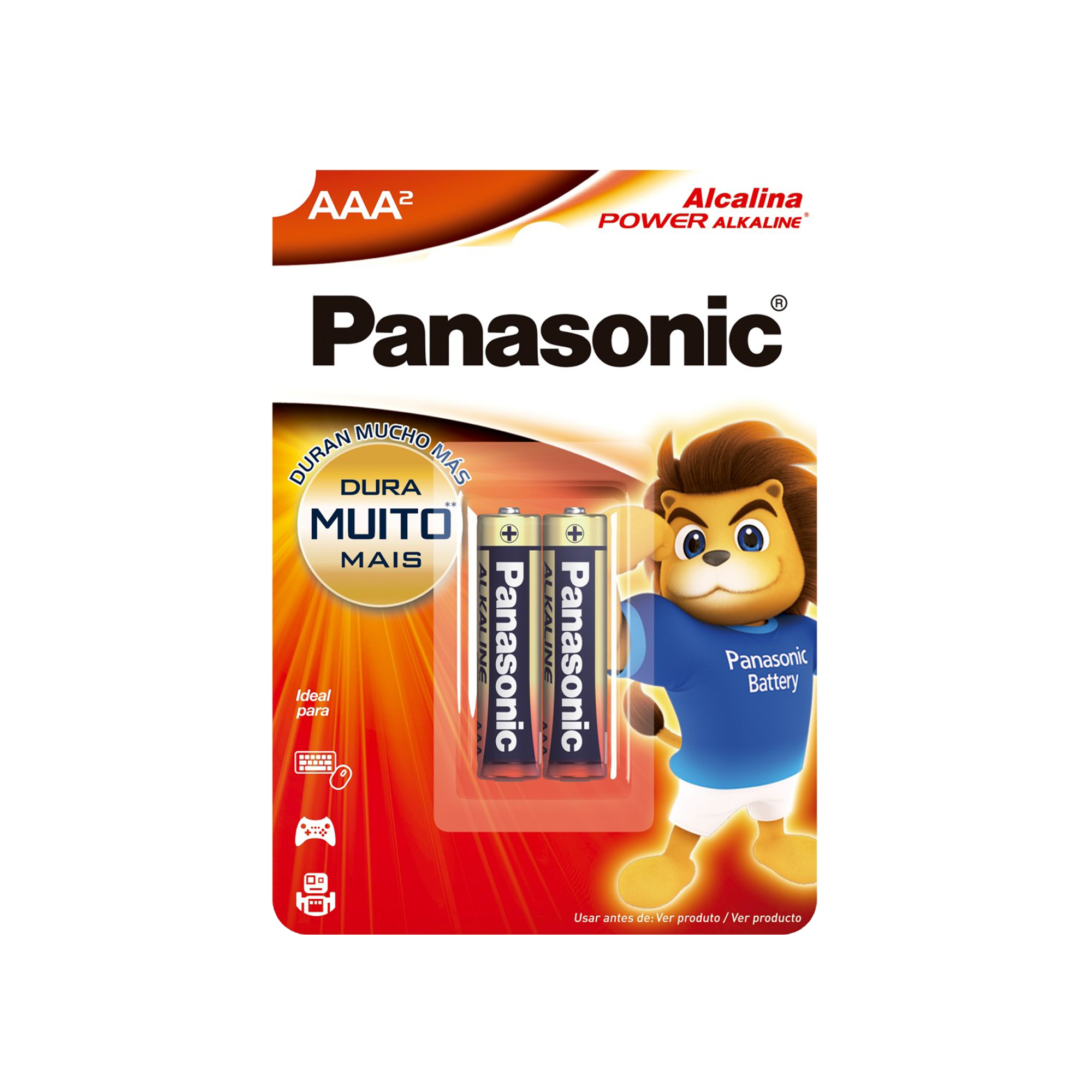 Pilha Alcalina Power AA LR03XAB/2B192