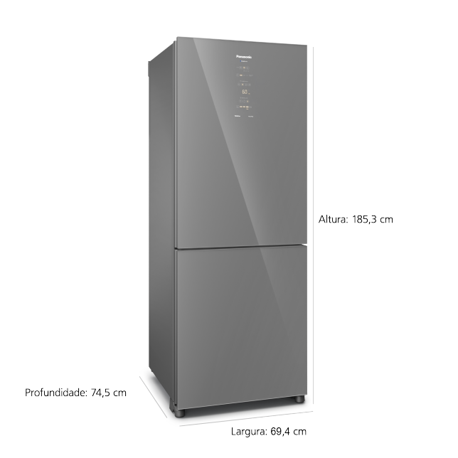 Foto Geladeira Panasonic - 450 L - NR-BB65GVFM