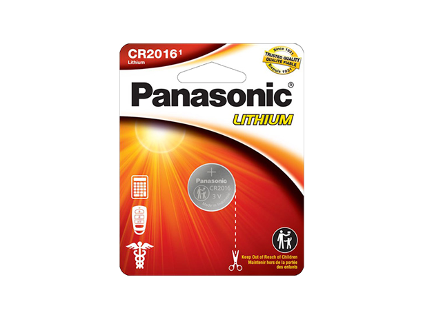 Photo of CR-2016PA1BL Lithium Coin Batteries, 1-Pc