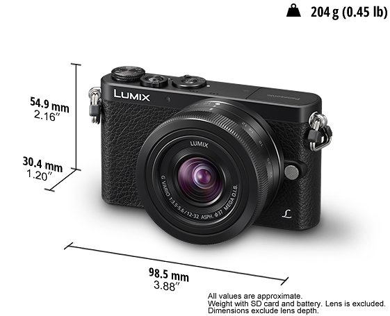 DMC-GM1 LUMIX G Compact System Cameras (DSLM) - Panasonic