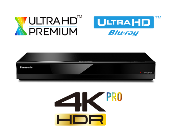 Panasonic DPUB420K Ultra HD Blu-Ray DiscTM Player