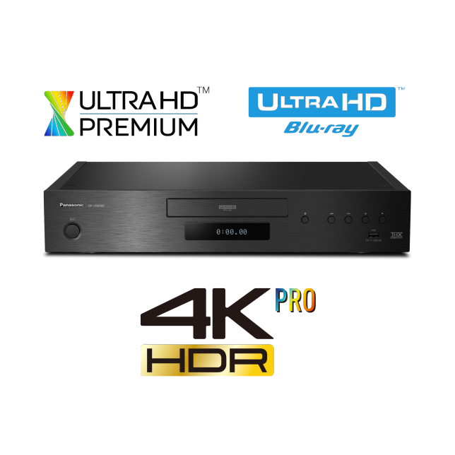 Panasonic DP-UB9000P1K 4K Ultra HD Blu-ray player with Wi-Fi at