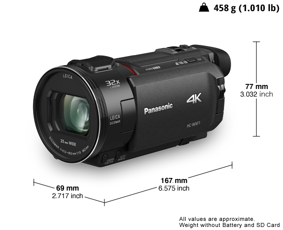 HC-WXF1 4K/HD Camcorders - Panasonic Canada