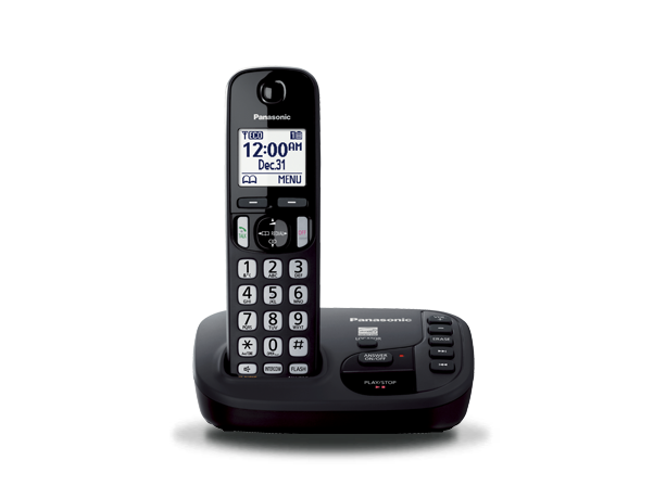 KX-TGD220M DECT 6.0 Cordless Phone System Panasonic KX-TGD220N Metallic Grey 