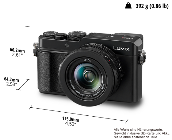 LUMIX Digitalkamera DC-LX100 II