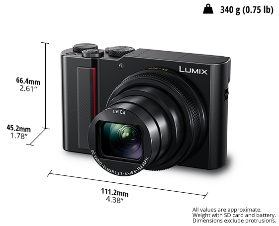 LUMIX Digitalkamera DC-TZ202