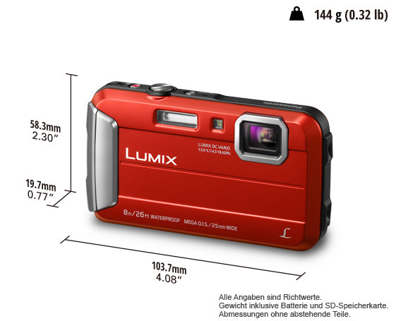 LUMIX-Digitalkamera DMC-FT30