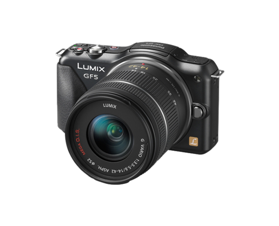 DMC-GF5K Digital Systemkamera 12 MP schwarz