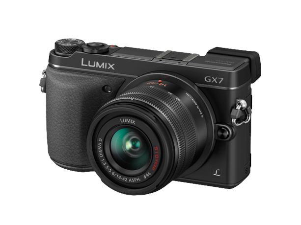 Produktabbildung DMC-GX7K Lumix G DSLM Wechselobjektiv-Kamera