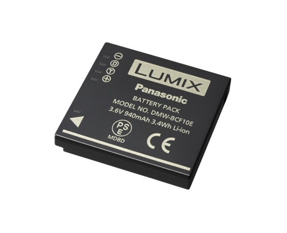 DMW-BCF10 Li-Ion Akku LUMIX, 3.6V, 940 mAh