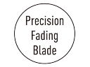 Fading-Klinge für präzise Details