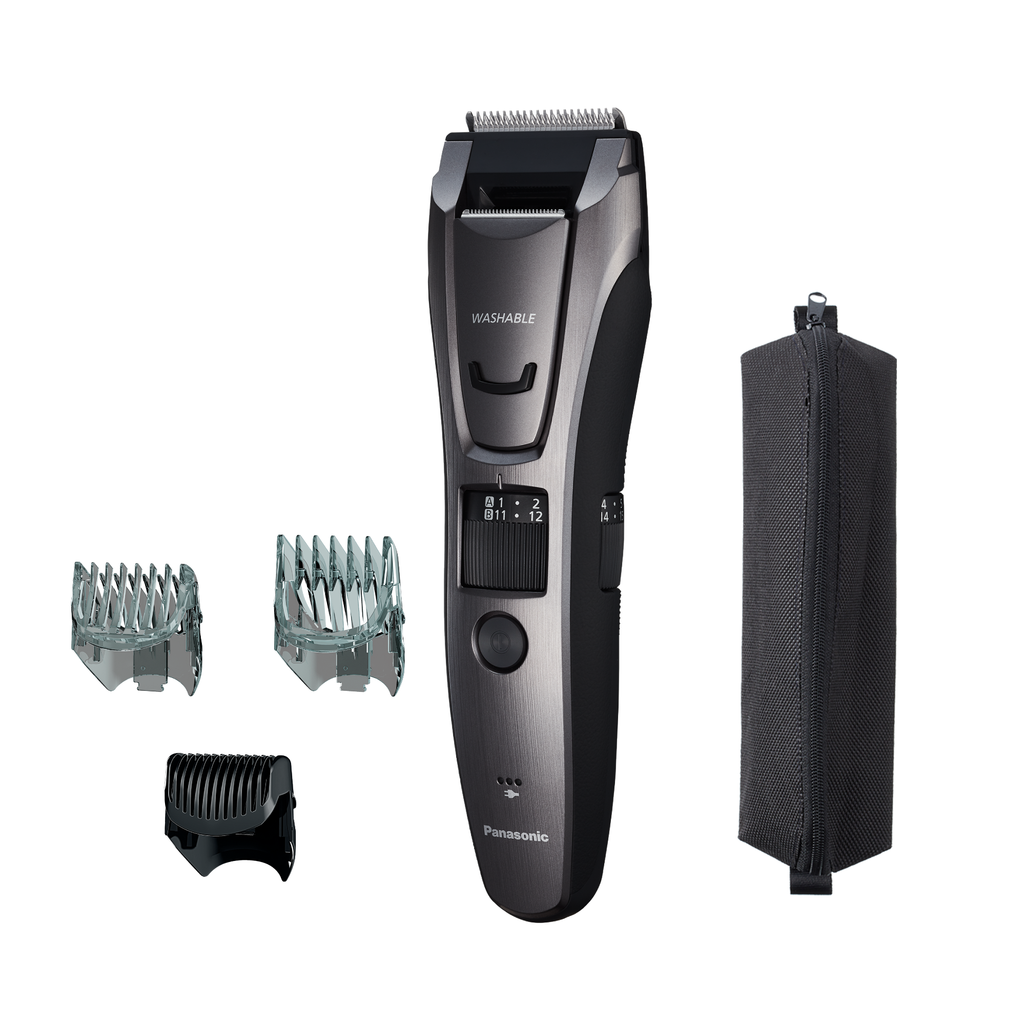 PANASONIC ER-GC50 Haarschneidemaschine Haarschneider Barttrimmer Netz & Akku NEU 
