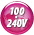 100・240V