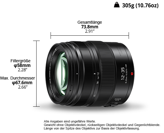 H-HSA12035 LUMIX G VARIO 12-35 mm / F2.8 II ASPH. / O.I.S.