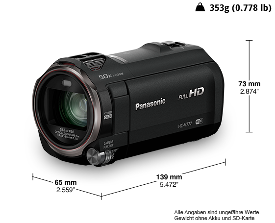 HD-Camcorder HC-V777
