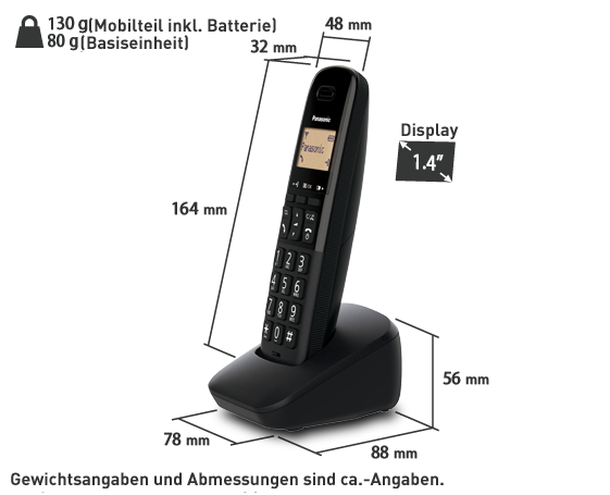 Telefon KX-TGB610