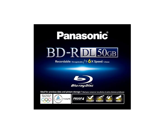 LM-BR50MWE Blu-ray Disc (50GB, 6x, einmal beschreibbar)