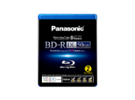 Produktabbildung LM-BRU50LWE2 BLU-RAY Disc, Record. 50GB DL 1-4x Speed