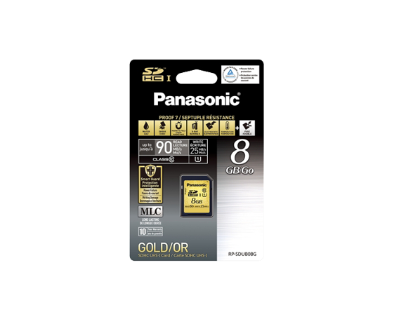 RP-SDUB08GAK SDHC Speicherkarte, 8GB
