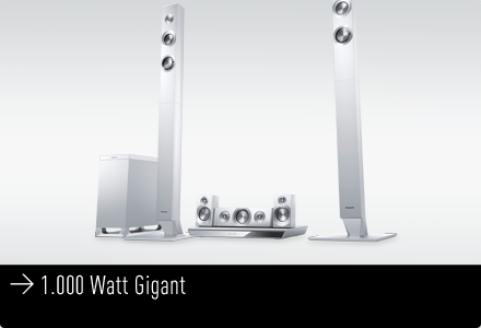 Inspirationen - SC-BTT560 5.1 3D Blu-ray Heimkino System