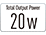 20 W