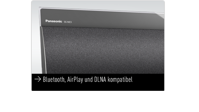 Inspirationen - SC-NE3 Wireless HiFi System