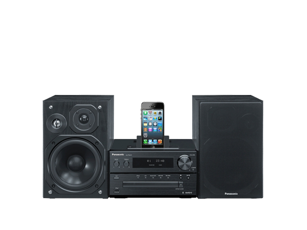 Produktabbildung SC-PMX7DBEGK Micro HiFi System mit Bluetooth, DAB+