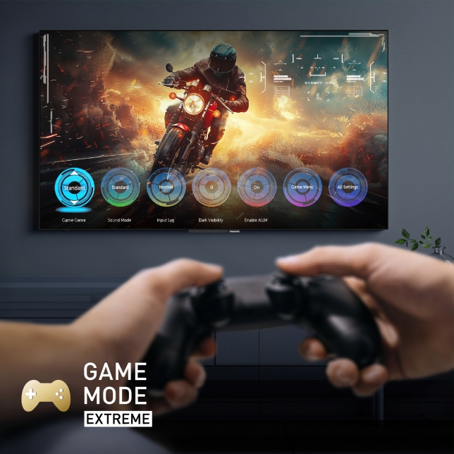 Game Mode Extreme für niedrige Latenz und schnelle Reaktionszeiten