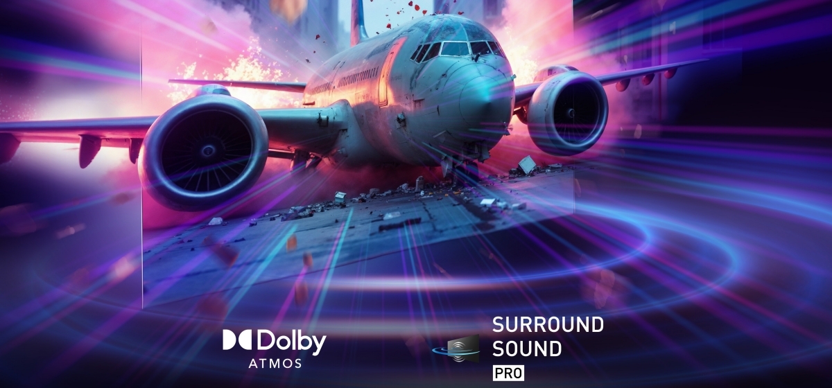 Immersiver Surround Sound Pro mit Dolby Atmos®
