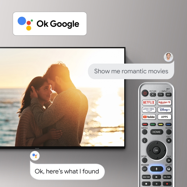Schauen Sie Ihre Lieblingssendungen, steuern Sie sie per Sprachbefehl.
