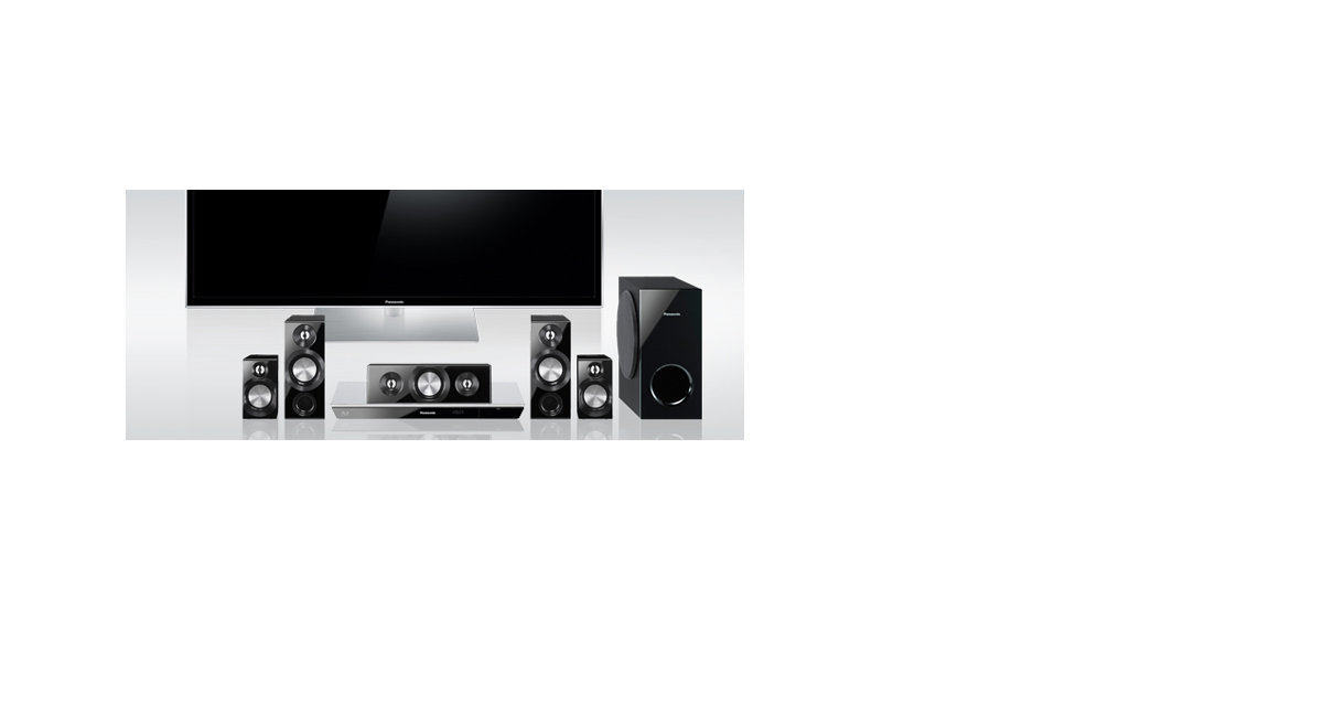 Perfekt kombiniert mit dem 5.1 Heimkino System SC-BTT500EGS