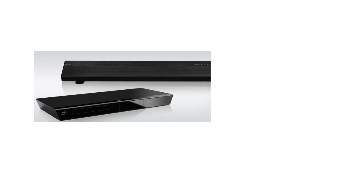 Perfekt kombiniert mit der Soundbar SC-HTB170EGK und dem Player DMP-BDT234