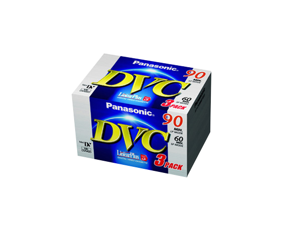 AY-DVM60FE3 Cassette Mini-DV TRIO-pack