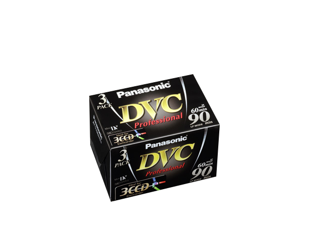 Photo de AY-DVM60YE3 Cassette Mini-DV TRIO-pack