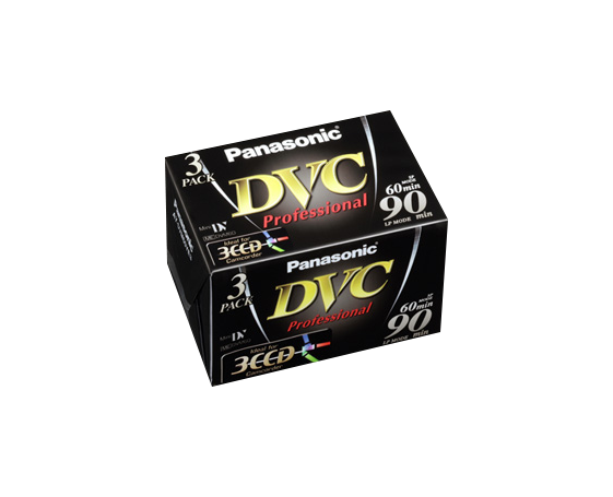 AY-DVM60YE3 Cassette Mini-DV TRIO-pack