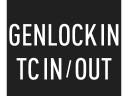 Genlock IN and Timecode IN/OUT