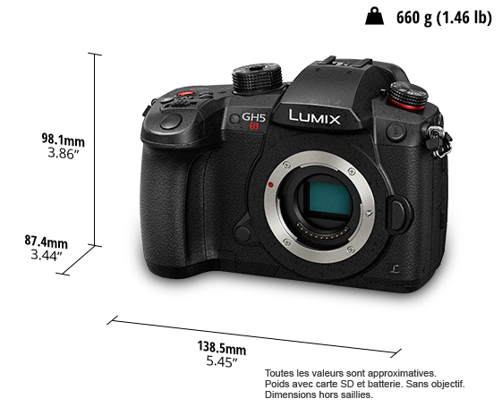 Hybride Lumix DC-GH5S