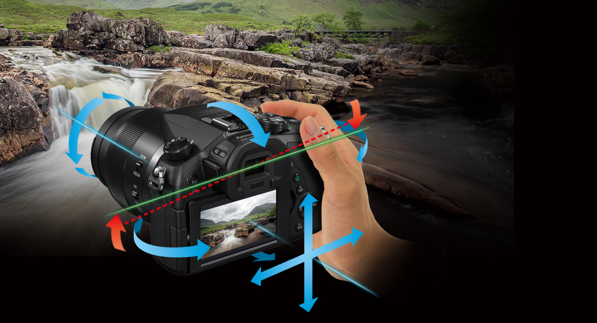 Stabilisation d'image optique avec correction de l'inclinaison