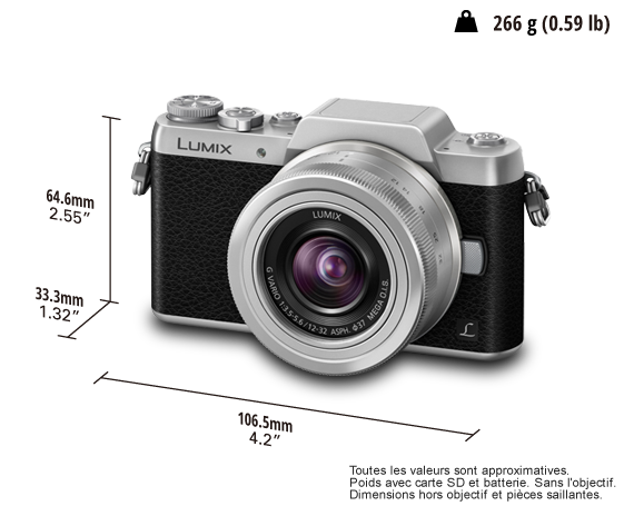 Appareil photo numérique LUMIX DMC-GF7K