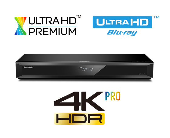 Enregistreur Blu-ray Ultra HD DMR-UBC70