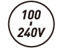 100-240 V